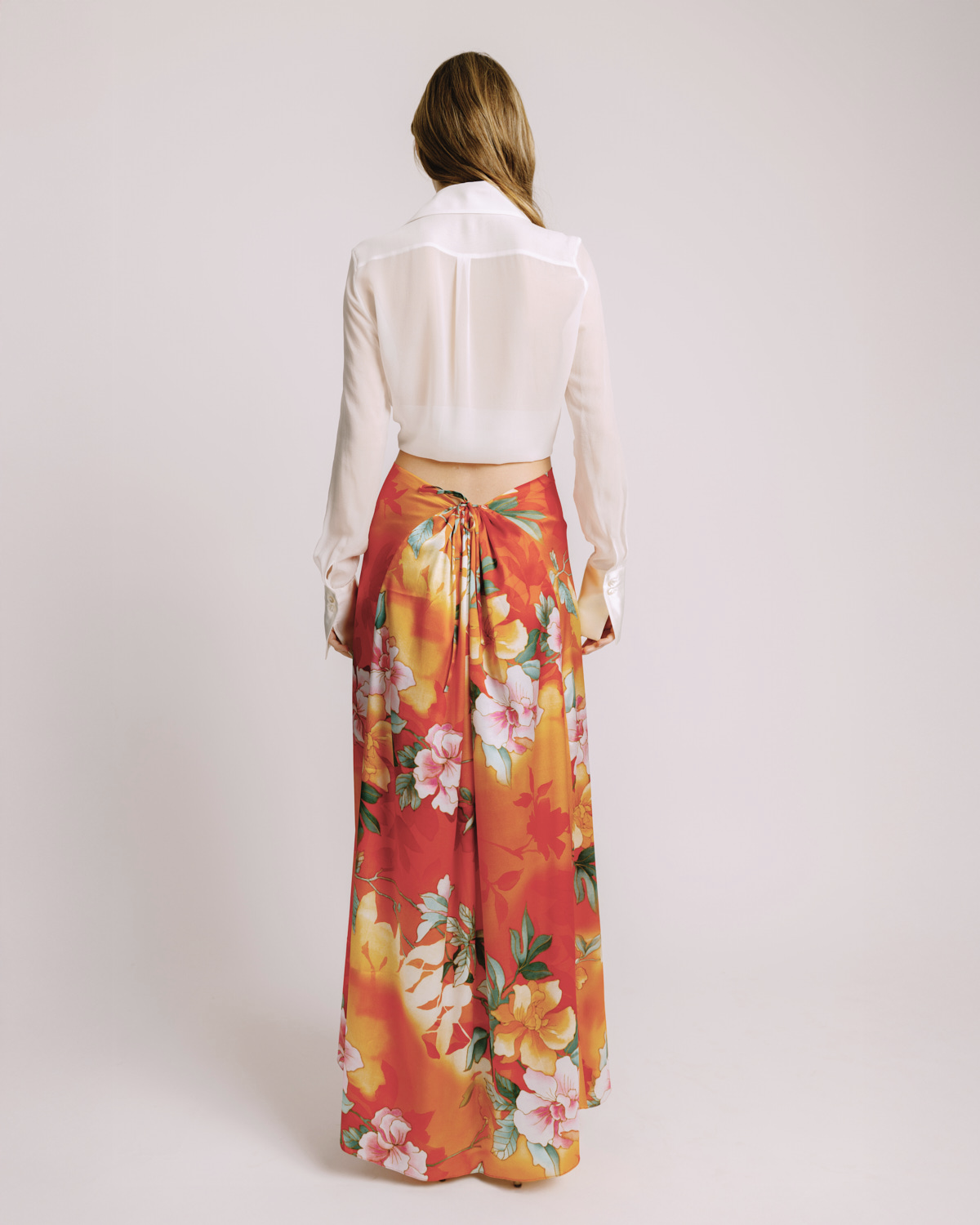 Salins Skirt Orange Garden