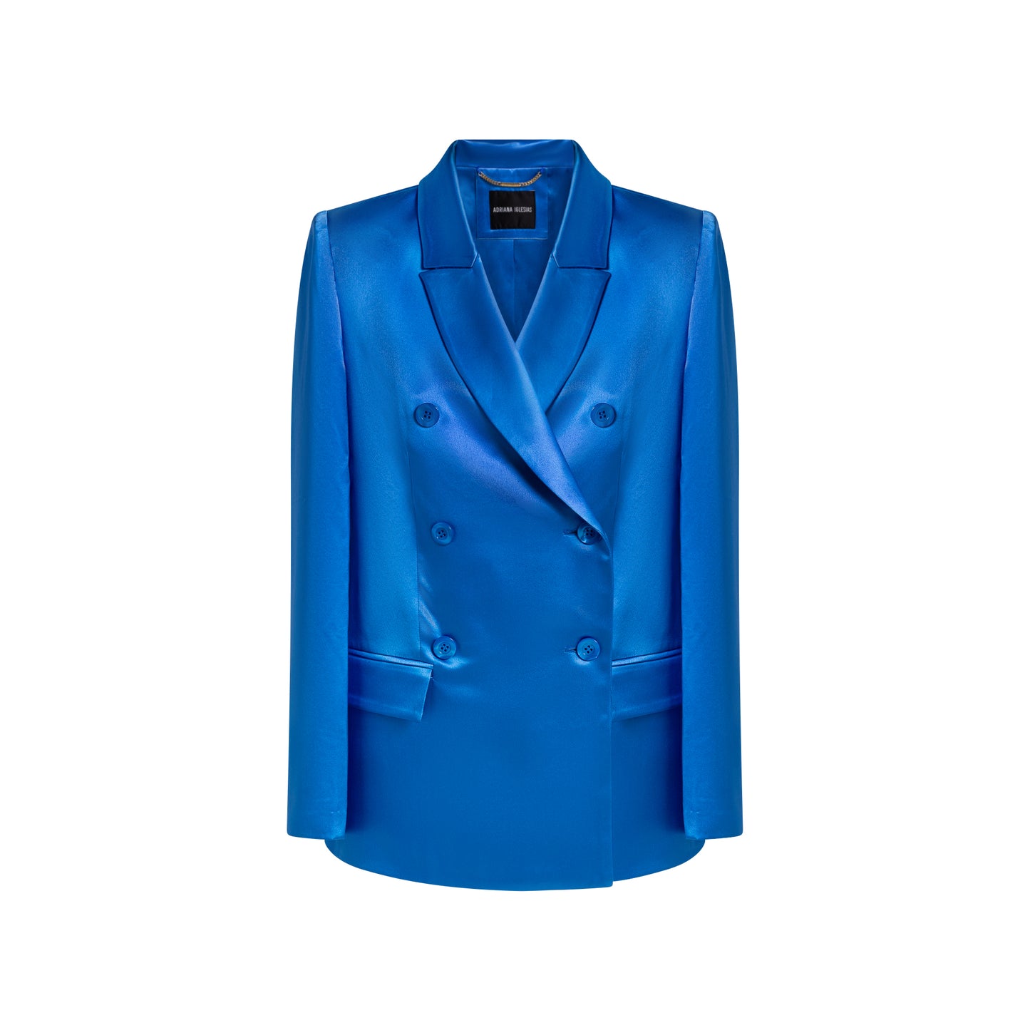 Lauren Royal Blue Satin Silk Jacket