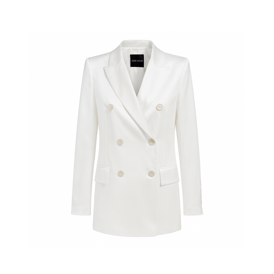 Lauren Solid Off White Jacket