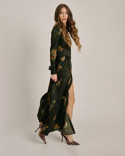 silk-dark-green-dress-2