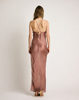 Dija Dress Devoré Nude - Adriana Iglesias