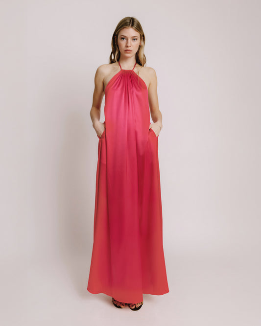 Eden dress Solid Fraise One Size